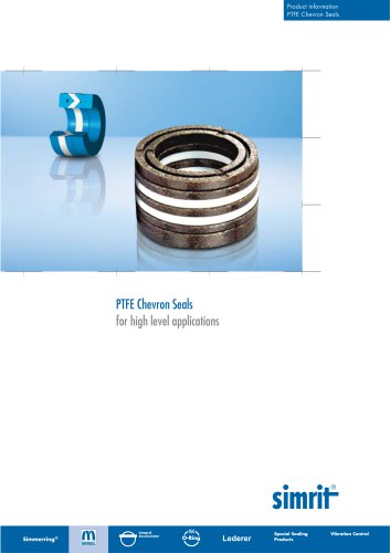 PTFE Chevron Seals  for high level applications