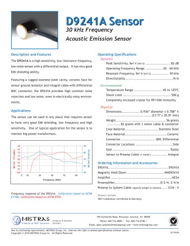 D9241A Sensor