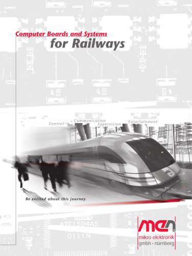 Computer Boards and Systems for Railways