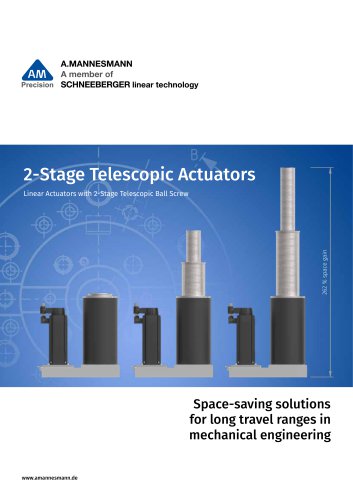 2-Stage Telescopic Actuators