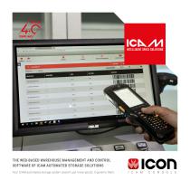 ICON - The web-based warehouse management and control software of ICAM automated storage solutions
