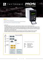 NA11 FEEDER PROTECTION RELAY THE BASIC SOLUTION FOR FEEDERS AND TRANSFORMERS PROTECTION WITH AUTOMATIC RECLOSURE