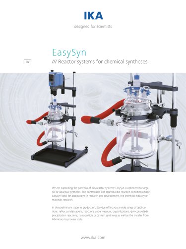 EasySyn Reactor System | Flyer