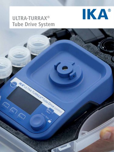 IKA ULTRA-TURRAX® Tube Drive