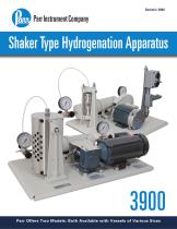3900MB Shaker Type Hydrogenation Apparatus Sales Literature