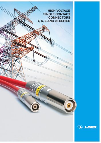 High voltage catalogue