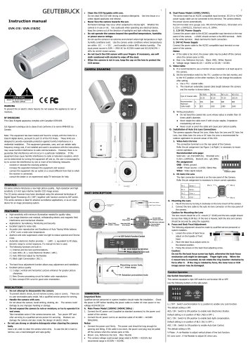 Monochrome Cameras GVK-310