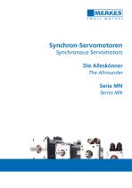 Synchronous Servomotors Series MN - The Allrounder