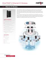 EtherTRAK®-2 Ethernet I/O Modules