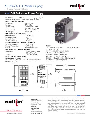 NTPS-24-1.3 Power Supply