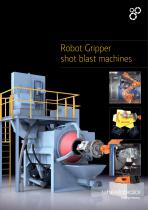 Wheelabrator Robot Gripper shot blast machines