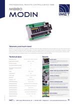 Technical data M880 Modin