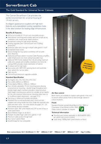 Cannon ServerSmart Cab