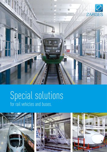 Special solutions for rail vehicles and buses.