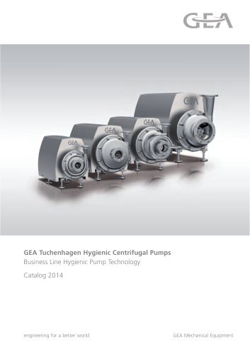 Hygienic Centrifugal Pumps TP/TPS Series