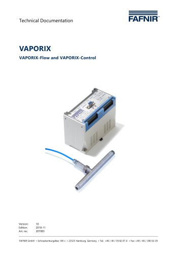 VAPORIX Flow and Control