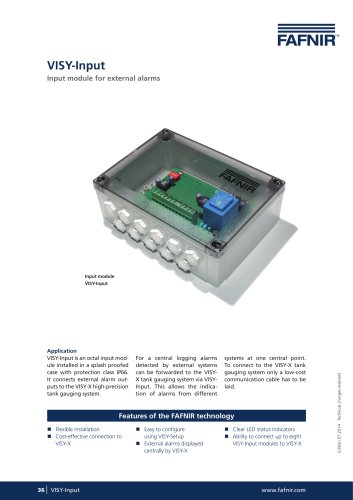 VISY-Input VISY-Output