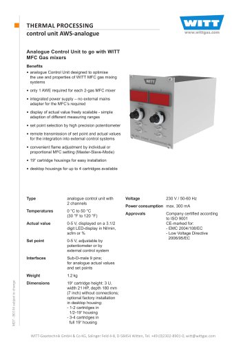 THERMAL PROCESSING