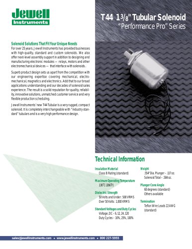 T44 Tubular Performance Pro Series