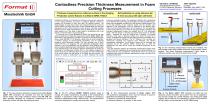 Contactless Precision Thickness Measurement in Foam Cutting Processes