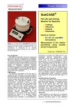 SubCASE® - Pot Life and Curing Monitor for Reactive