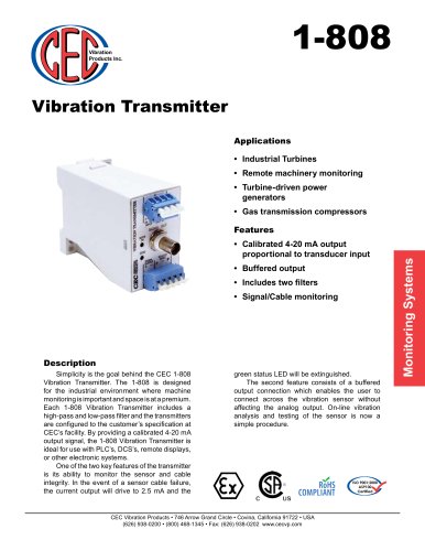 Vibration Transmitter