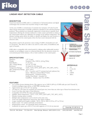 Linear Heat Detection