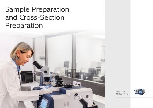 IM4000 II / IM4000 II-CTC | Standard Ar+ cross-section and surface polisher