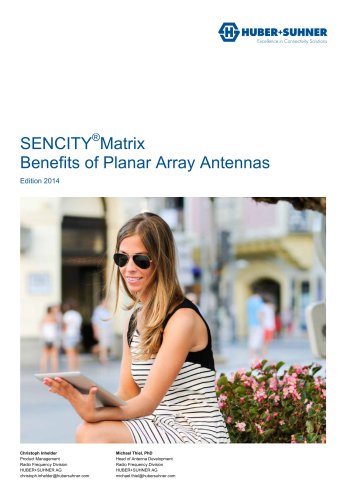 SENCITY Matrix Benefits of Planar Array Antennas