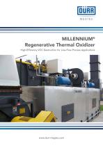 MILLENNIUM® Regenerative Thermal Oxidizer