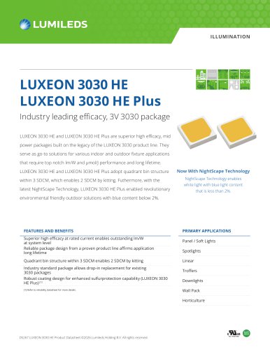 LUXEON 3030 HE Plus