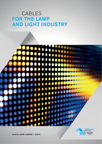Cables for the Lamp and Lights Industry