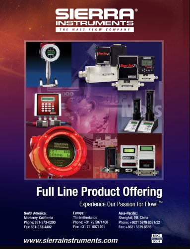 Full line product offering