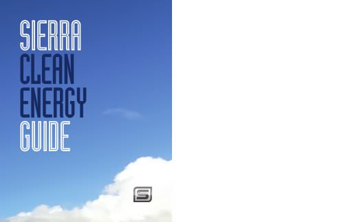 Sierra Clean Energy Guide