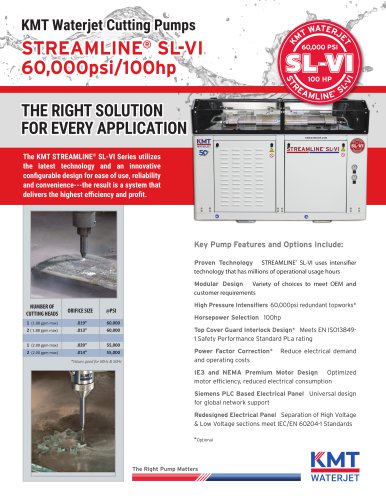 STREAMLINE® SL-VI 60,000psi / 100hp