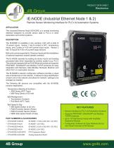 IE-Node - Remote Sensor Monitoring for PLC's & Automation Systems