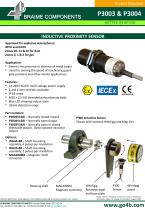 P3003 - 30mm Inductive Proximity Sensor
