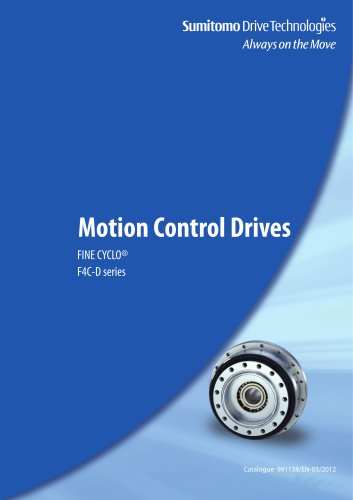 Motion Control Drives FINE CYCLO® F4C-D series