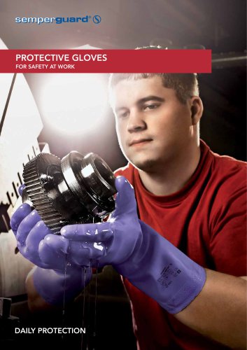 PROTECTIVE GLOVES FOR SAFETY AT WORK