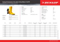 Dunlop Protomastor full safety Yellow/Black