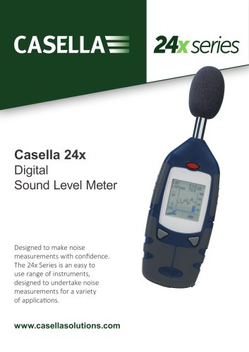 Casella 24x Digital Sound Level Meter