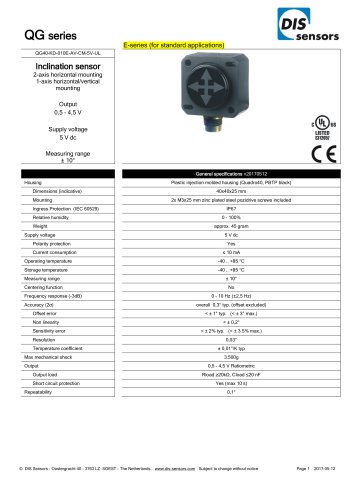 QG40-KD-010E-AV-CM-5V-UL