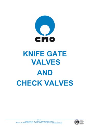 KNIFE GATE VALVES