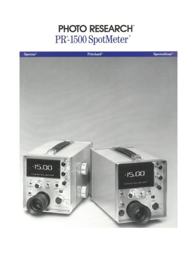 PR-1500 SpotMeter