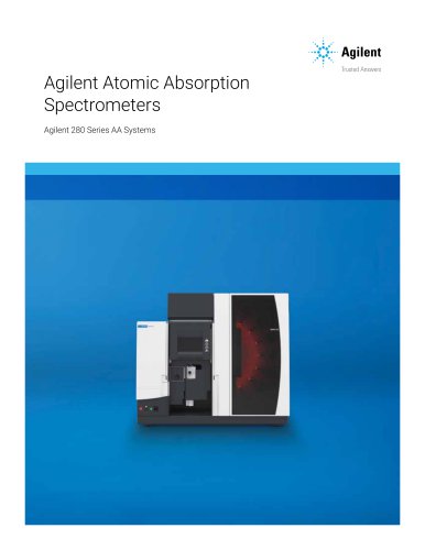 Agilent 280 Series AA Systems