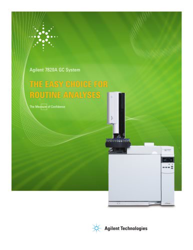 Agilent 7820A GC brochure