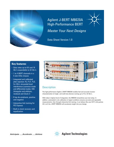 Agilent J-BERT M8020A