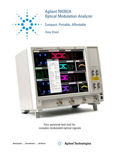 Agilent N4392A Optical Modulation Analyzer