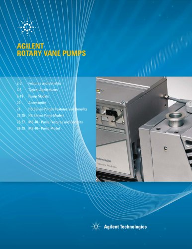 AGILENT Rotary Vane Pumps