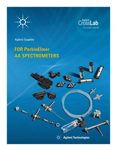 Agilent Supplies for PerkinElmer AA Spectrometers